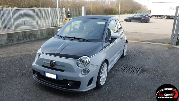 595 Abarth preparata da Top Speed Garage con le seguenti modifiche:

– pistoni s…