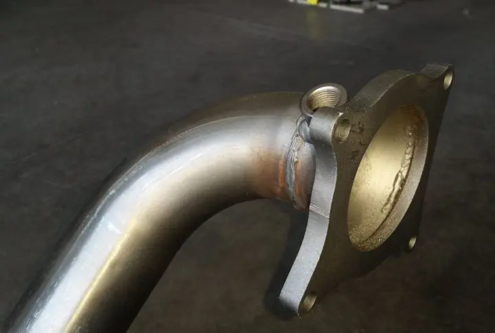 Downpipe con catalizzatore 200 celle metallico ad alte prestazioni per motori TF…