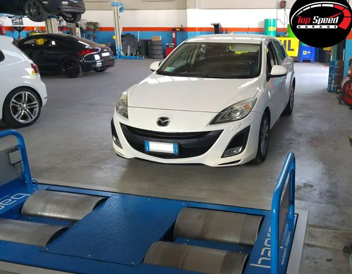 Mazda 2.2 DE (185cv di serie) preparata da Top Speed Garage con:

– tubo elimina…