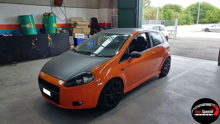 Mappatura Top Speed Garage su Grande Punto 1.4 t-jet 120cv.