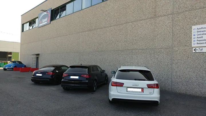 Top Speed Garage in Ferrara.