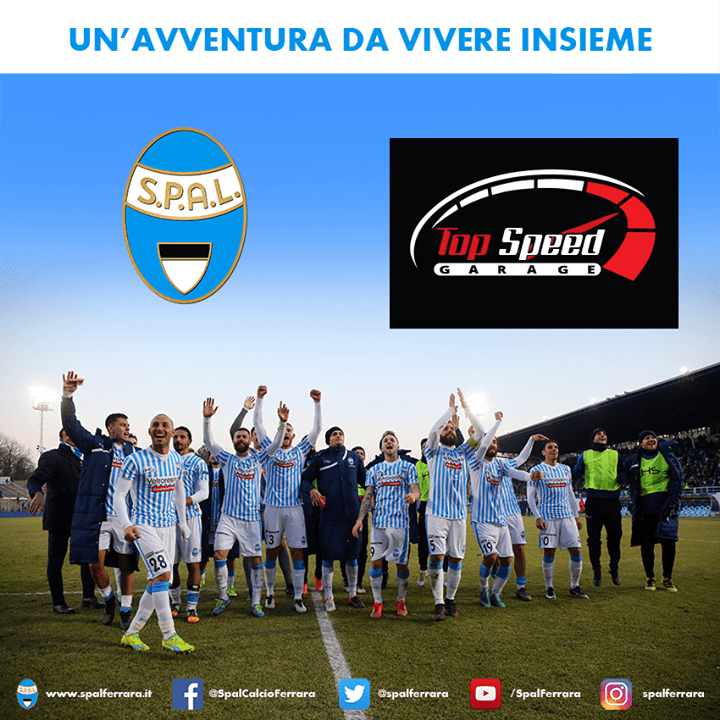 Grazie a Top Speed Garage per aver sostenuto #SPAL in questa fantastica ed entus…