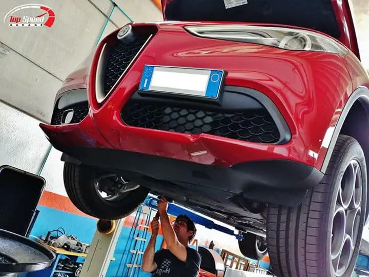 Rosso di sera bel tempo si spera!

La Top Speed Garage ora ha anche la  #Stelvio…
