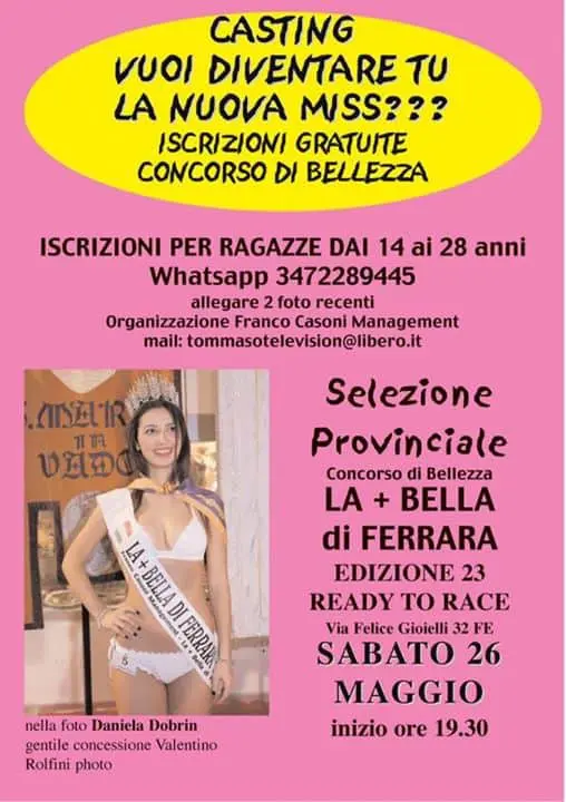 #lapiùbella di ferrara 26 maggio ready to race vi aspettiamo#lapiùbella di ferra…